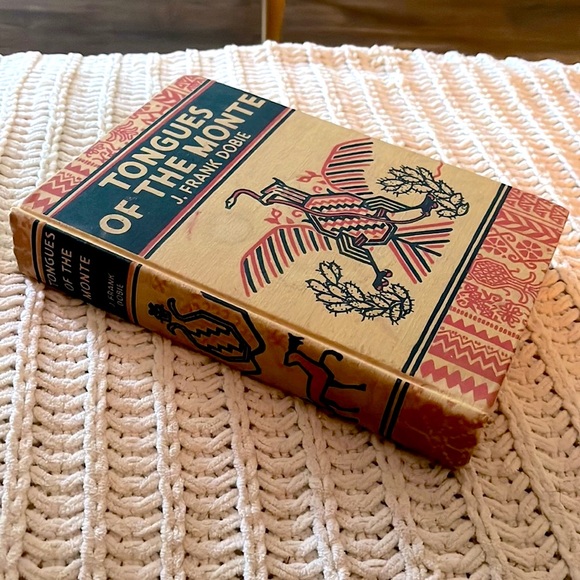 ❤️RARE Book- Tongues of the Monte by J. Frank Dobie Classic Western Literature❤️ - Picture 3 of 15